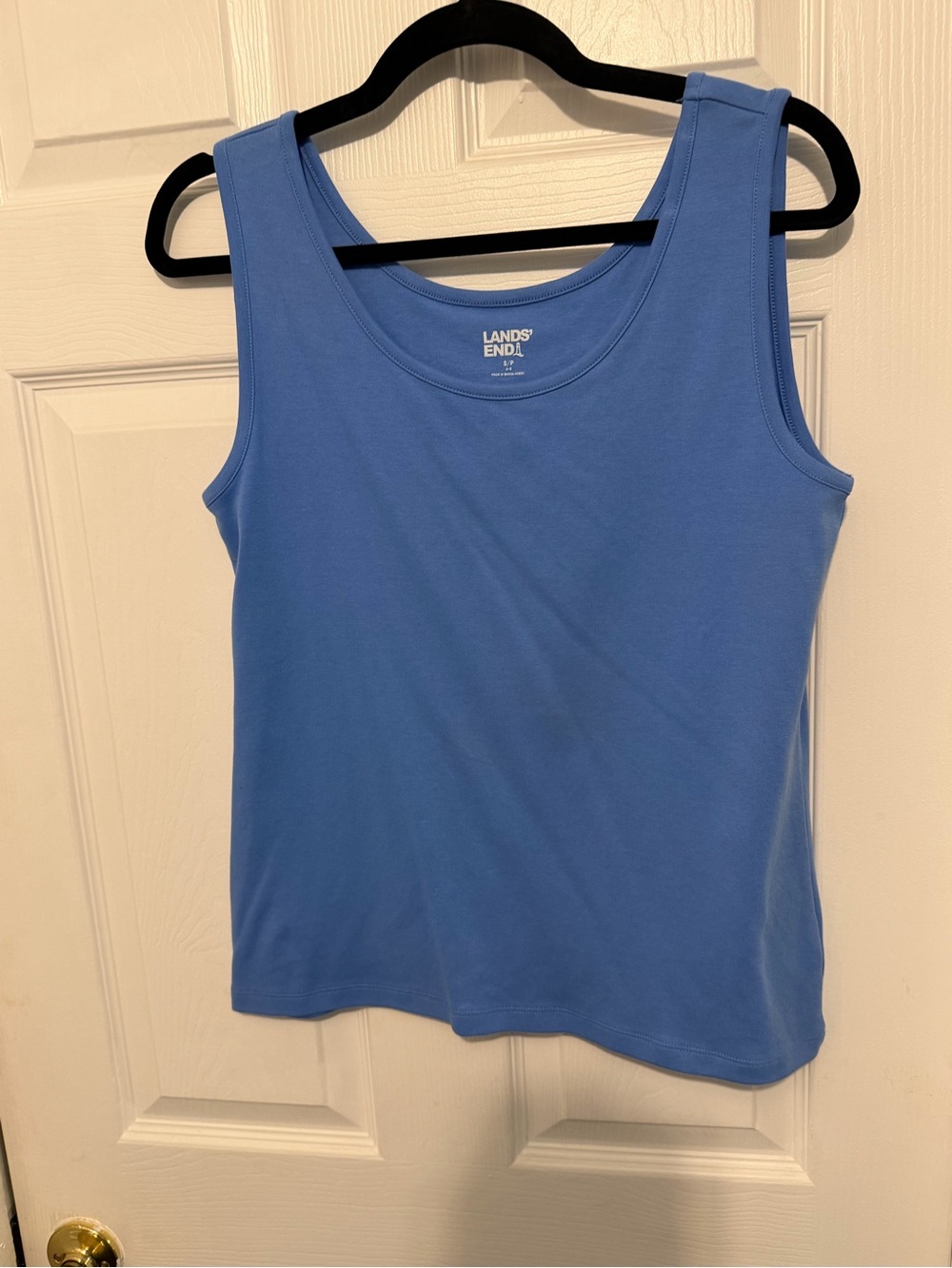 Lands' End Women's Periwinkle Scoop Neck Tank